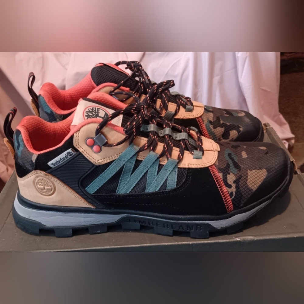Mens Timberland Treeline Camo Sneakers US 10.5
